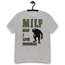 Load image into Gallery viewer, MILF (Man I Love Frogman) Shirt grey